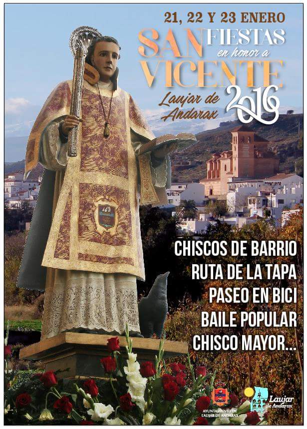 Fiestas patronales en honor de San Vicente mártir 2016 Láujar de Andarax